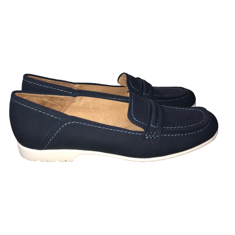Naturalizer Dannah Loafers Womens 8M Used Blue
